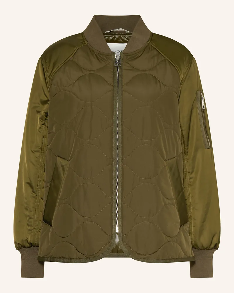 Marc O'Polo Steppjacke gruen Oliv