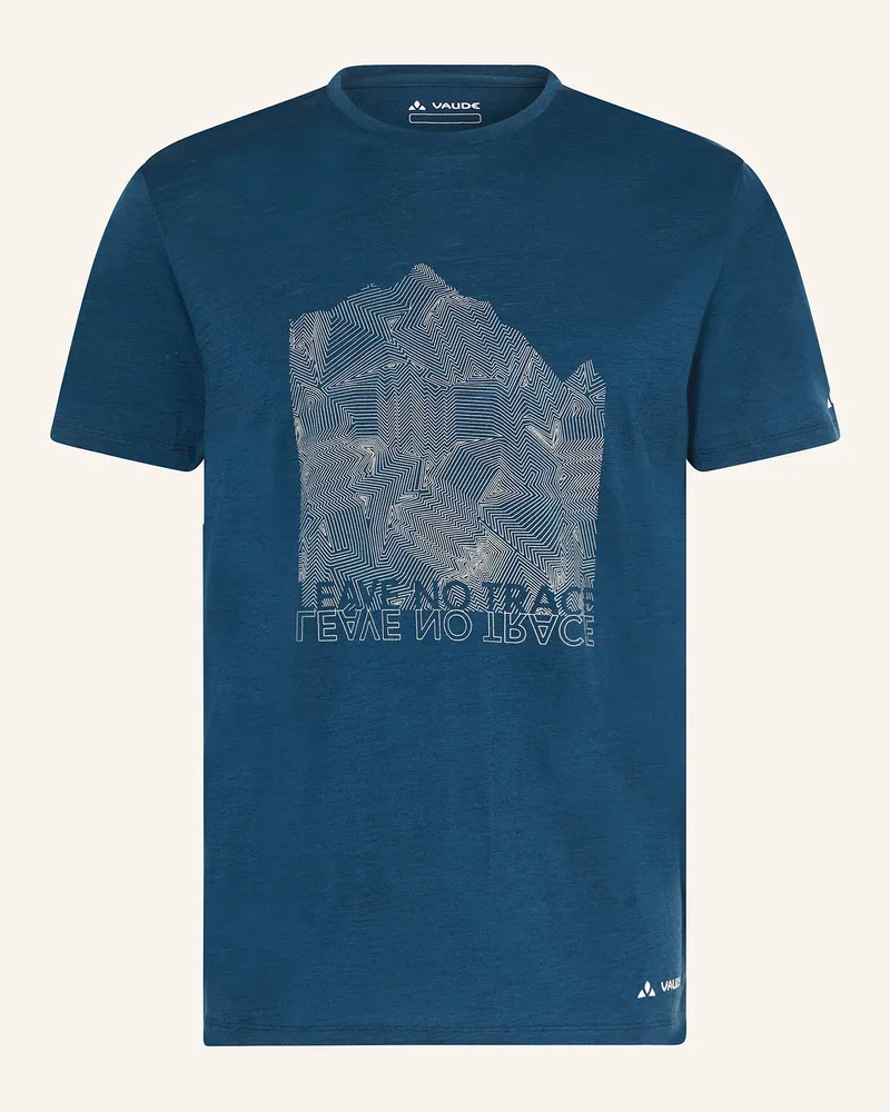 Vaude T-Shirt TEKOA Dunkelblau