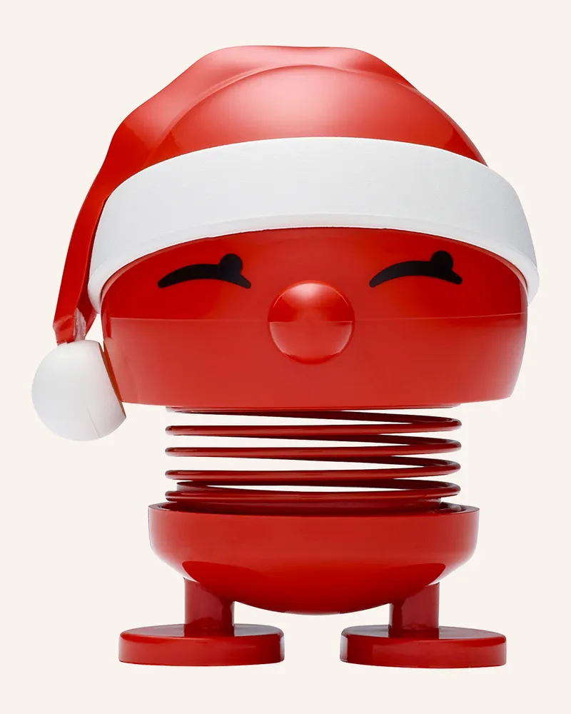 Hoptimist Dekofigur Santa Bimble Small rot Rot
