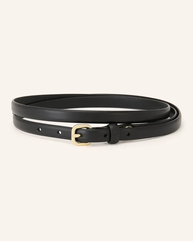 Gianni Chiarini Ledergürtel schwarz Schwarz