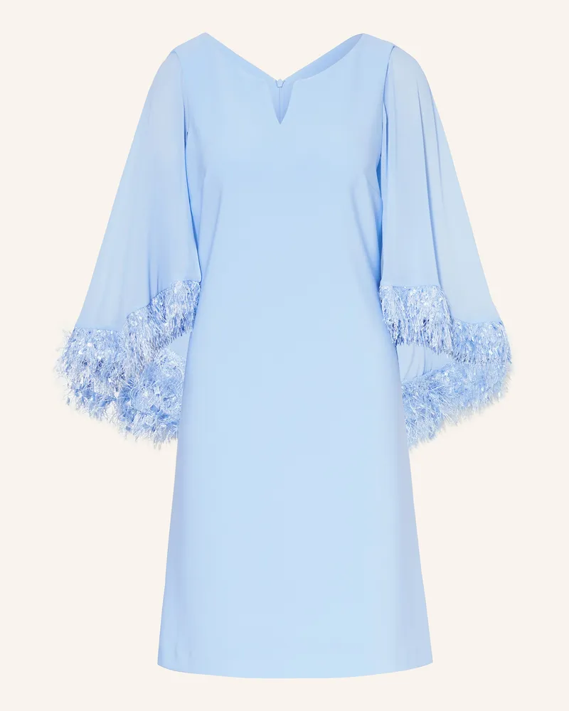 Joseph Ribkoff Cocktailkleid mit Pailletten Hellblau