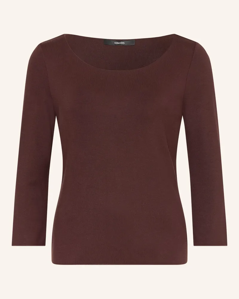 someday. Shirt Kirosa Mit 3/4-Arm rot Dunkelrot