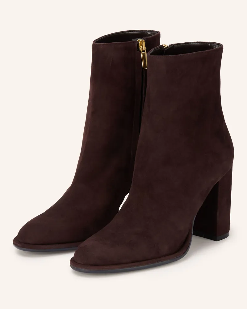 Mrs & HUGS Stiefeletten braun Dunkelbraun