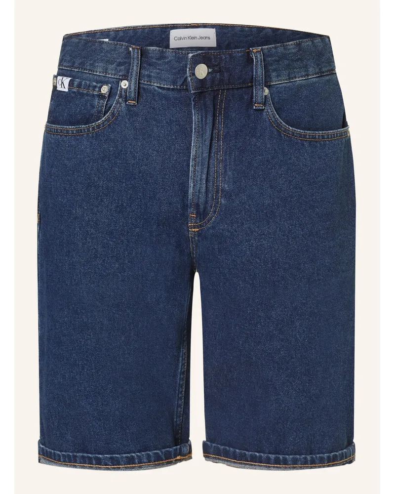 Calvin Klein Jeansshorts Regular Fit Blau