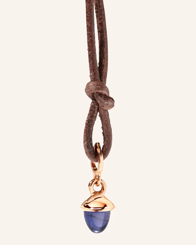 TAMARA COMOLLI Anhänger Minimikado Anhänger Mit Iolith rosegold Roségold