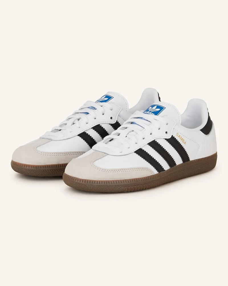 adidas Sneaker Samba Og weiss Weiss