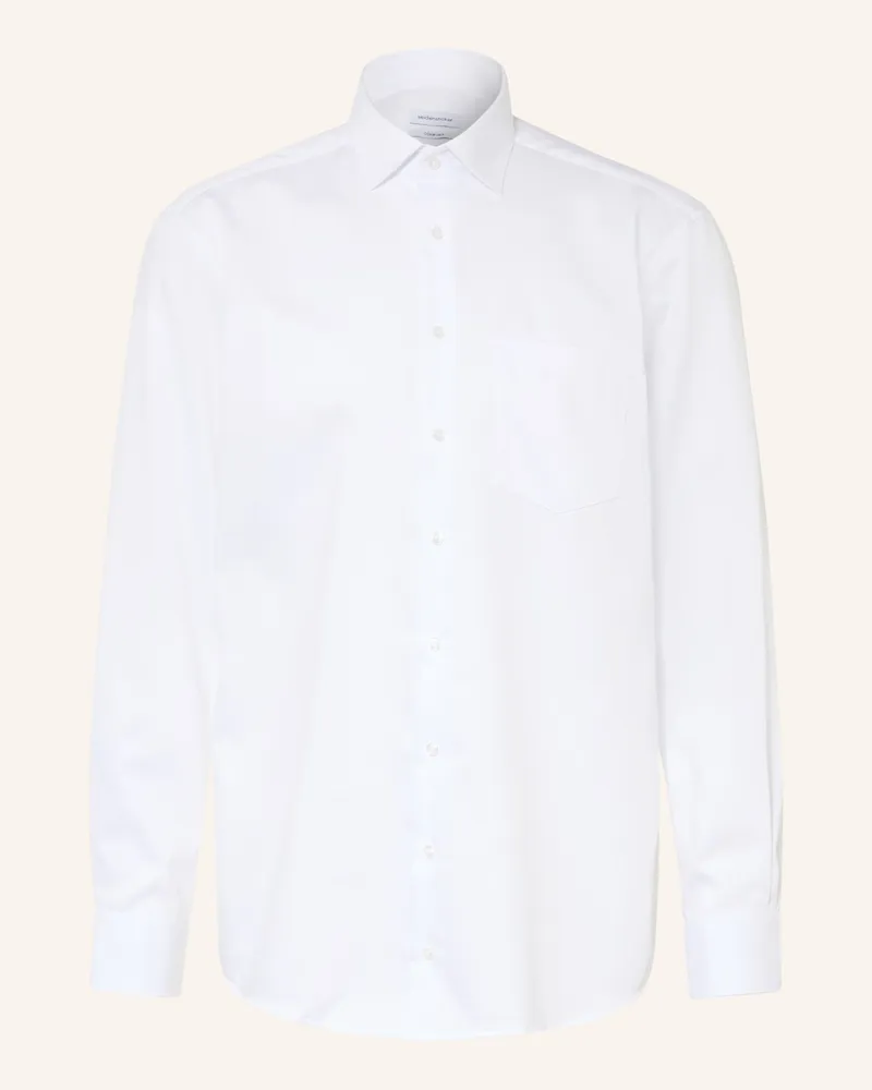 Seidensticker Hemd Comfort Fit weiss Weiss
