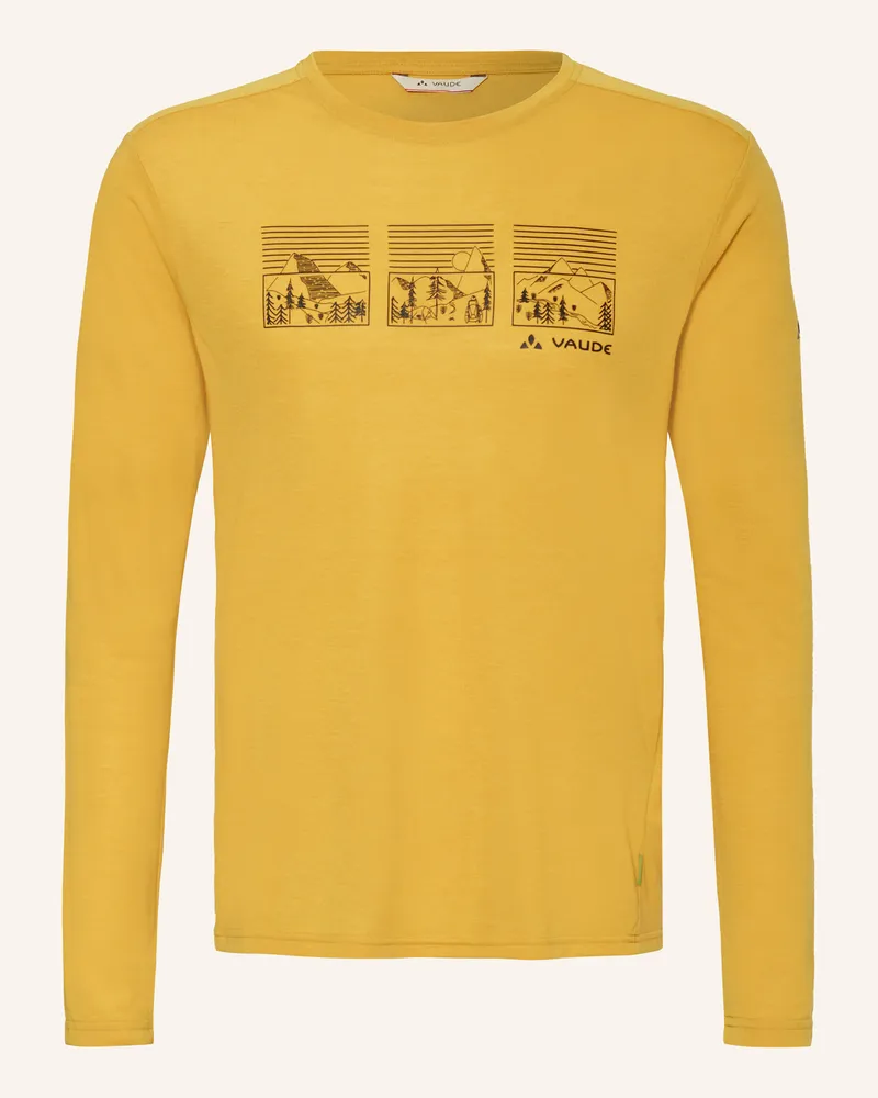 Vaude Longsleeve ROSEMOOR III Gelb