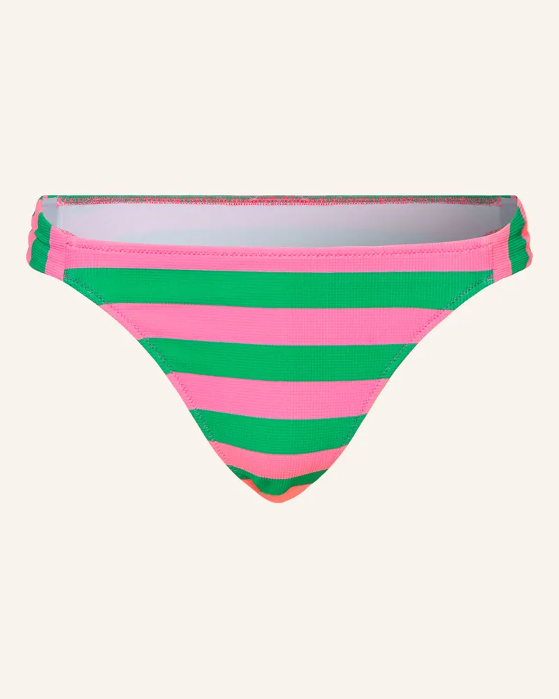 watercult Brazilian-Bikini-Hose Stripe Energy rosa Pink