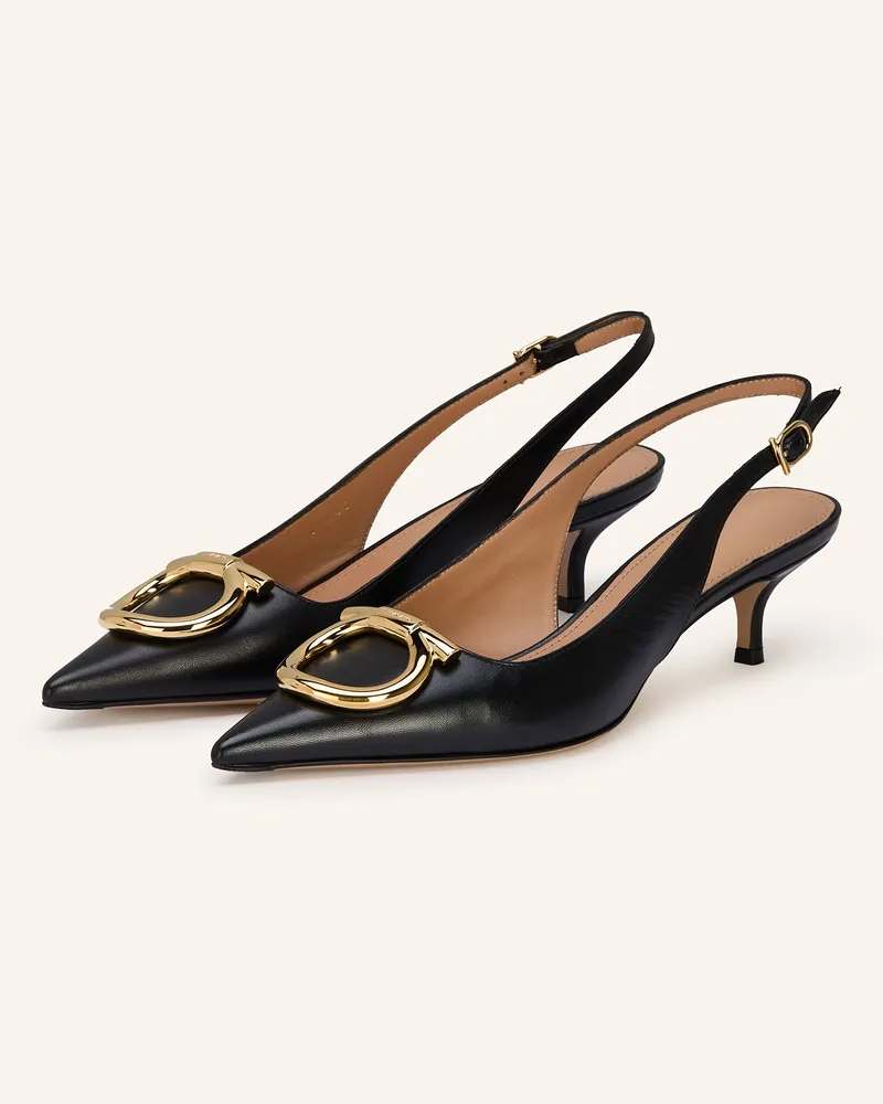 Ferragamo Slingpumps Sara schwarz Schwarz