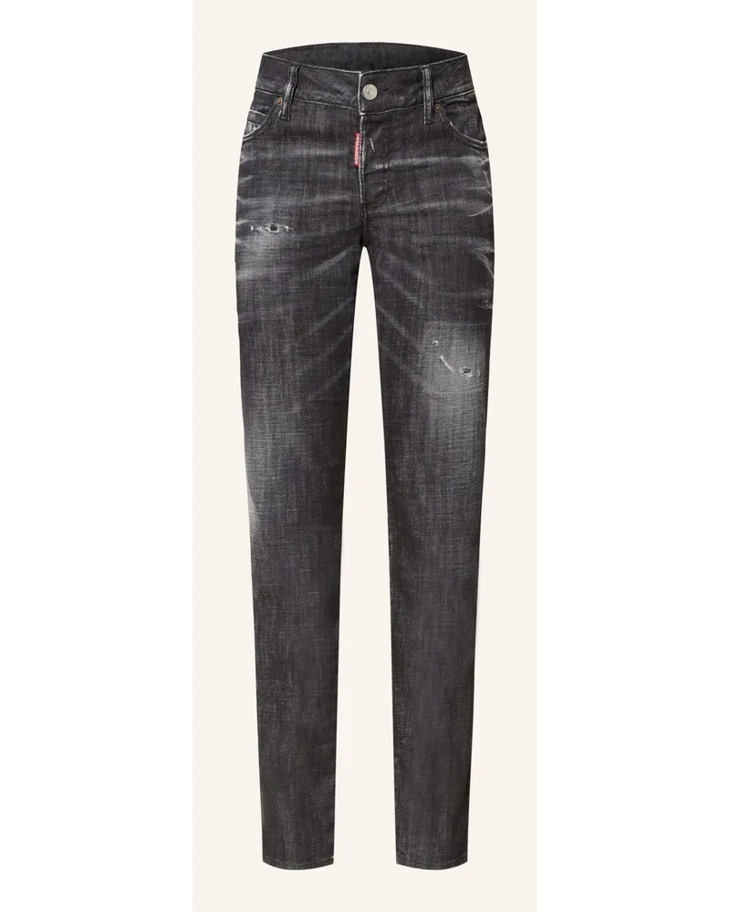 Dsquared2 Skinny Jeans JENNIFER Schwarz