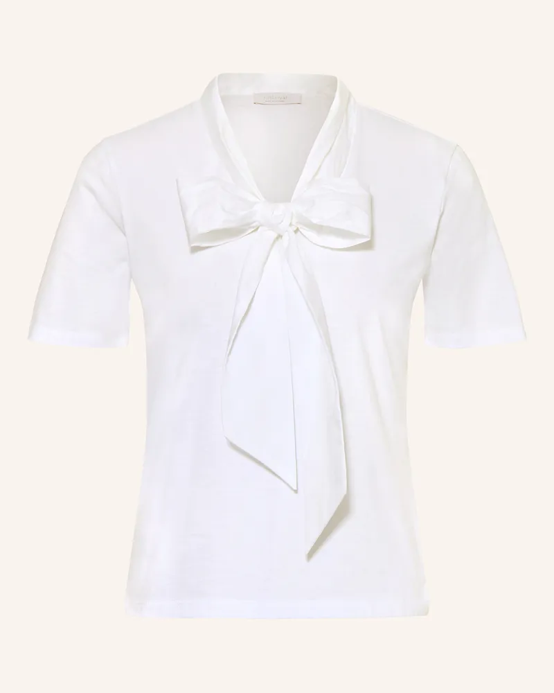 Rich&Royal Blusenshirt mit Schluppe Weiss