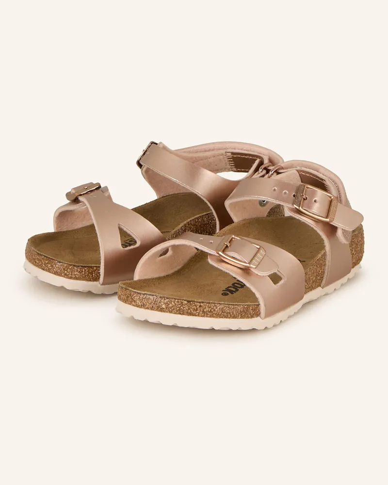 Birkenstock Sandalen Rio rosegold Rosé