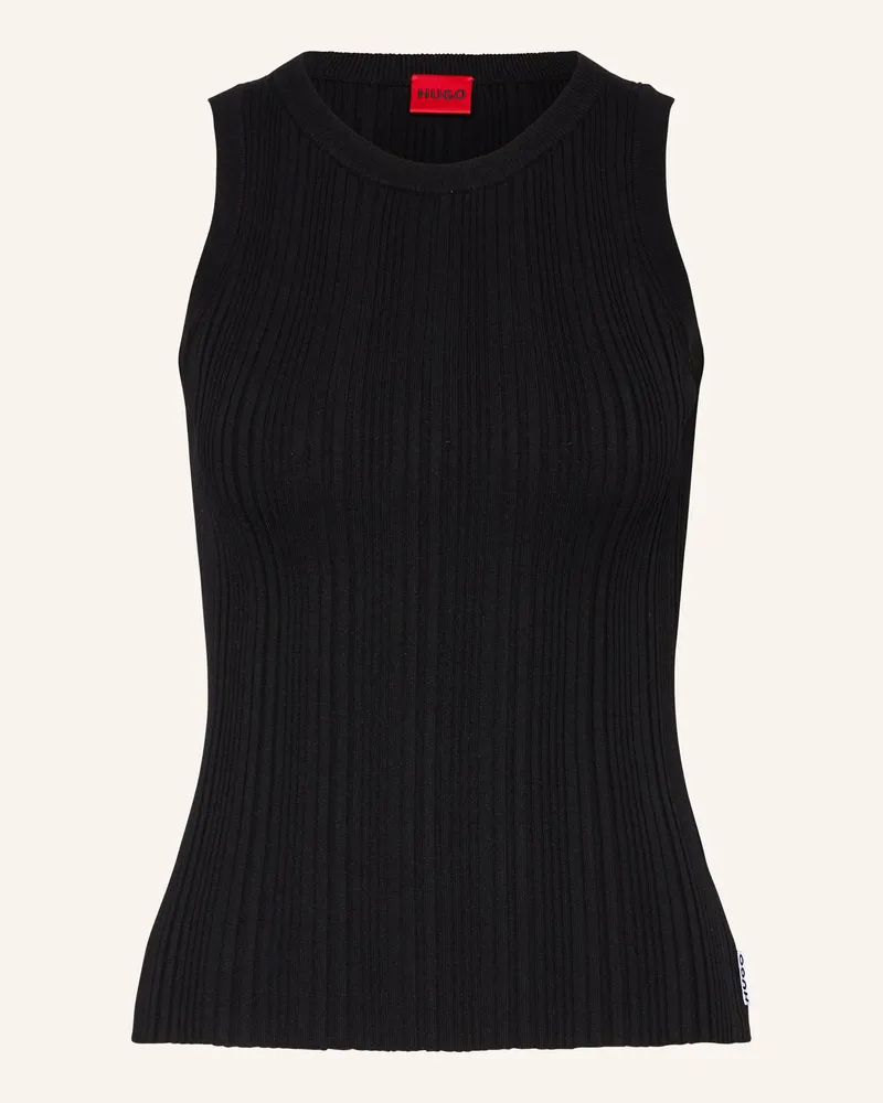 HUGO BOSS Stricktop SAREPLE Schwarz