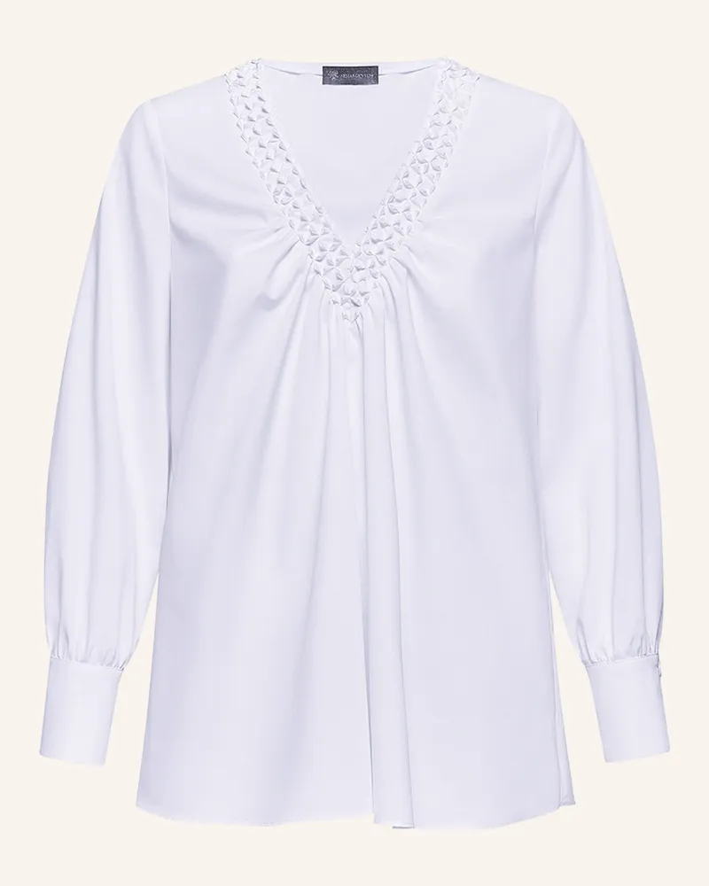ARMARGENTUM Bluse ILAYDA Weiss