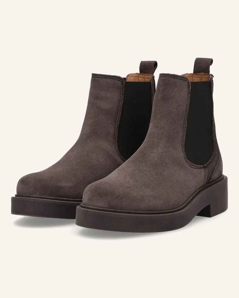 Apple of Eden Chelsea Boots Dunkelbraun