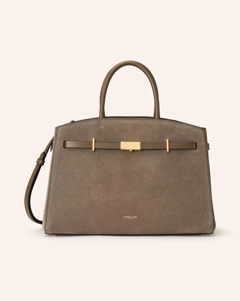 DeMELLIER Handtasche HUDSON Dunkelgrau