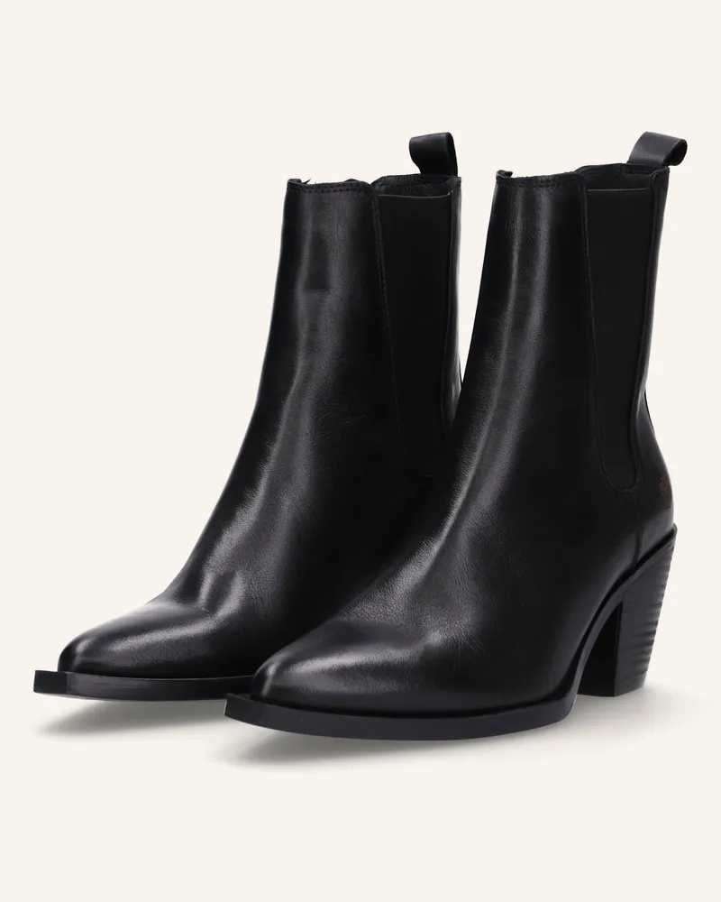 Apple of Eden Cowboy Boots Schwarz