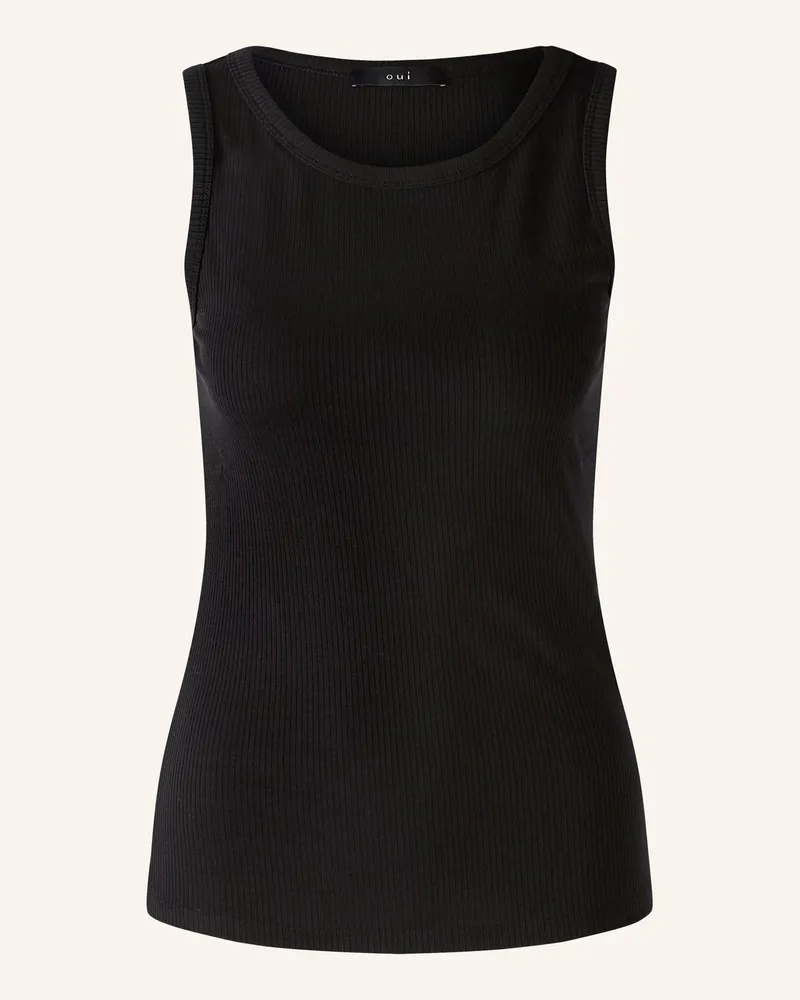 Oui  Top schwarz Schwarz