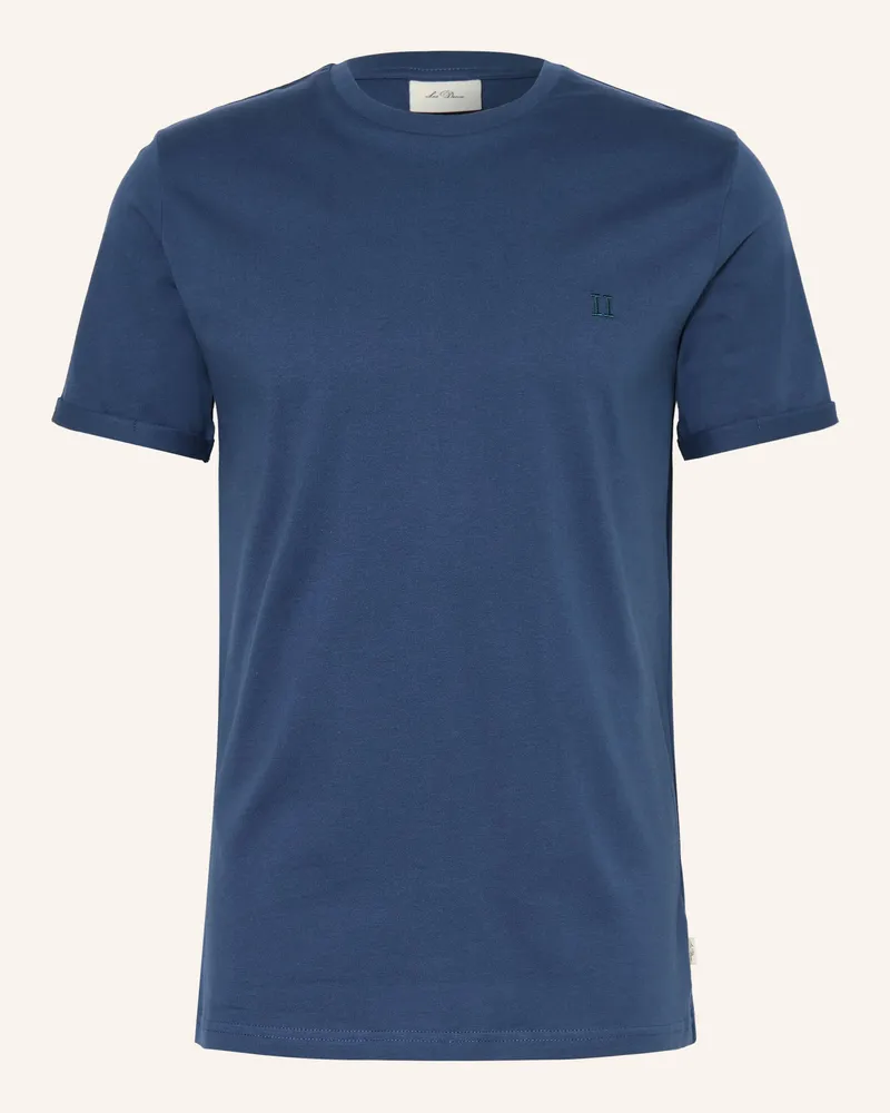 LES DEUX T-Shirt NORREGAARD Dunkelblau