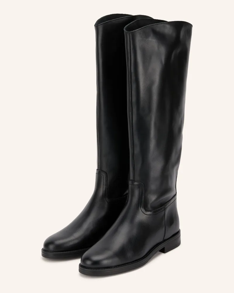 Mrs & HUGS Stiefel schwarz Schwarz