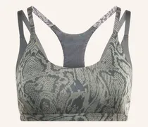 Sport-Bh Optime Workout Snake Strappy blau