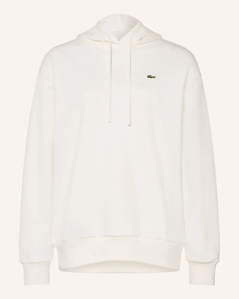 Lacoste Hoodie weiss Weiss