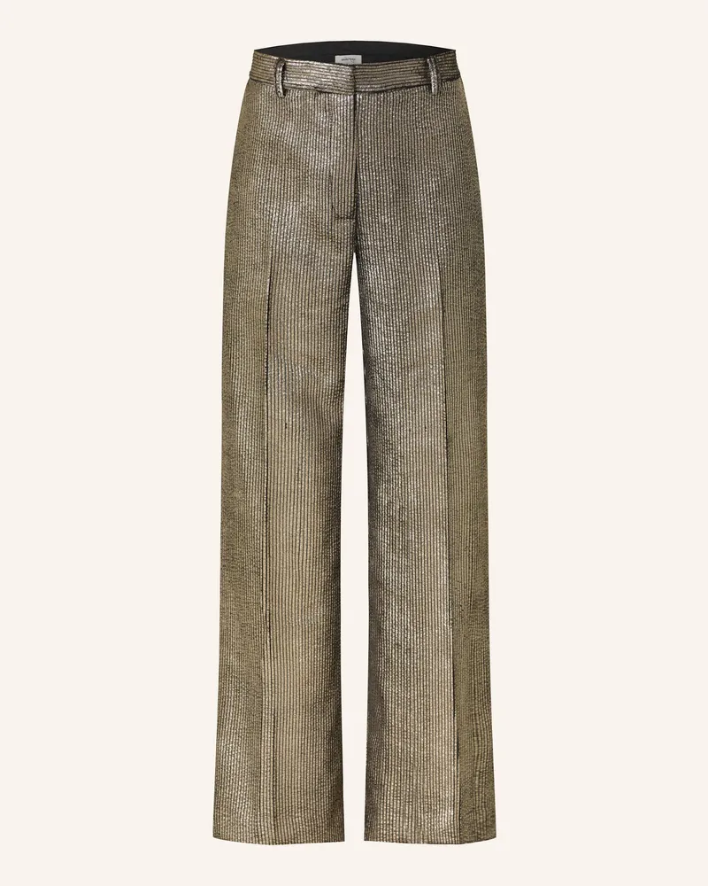 ottod’Ame Marlenehose Gold