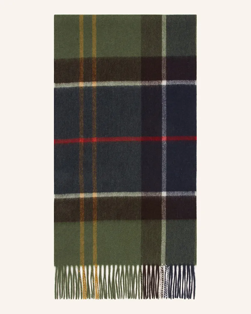 Barbour Schal CARRBRIDGE Grün