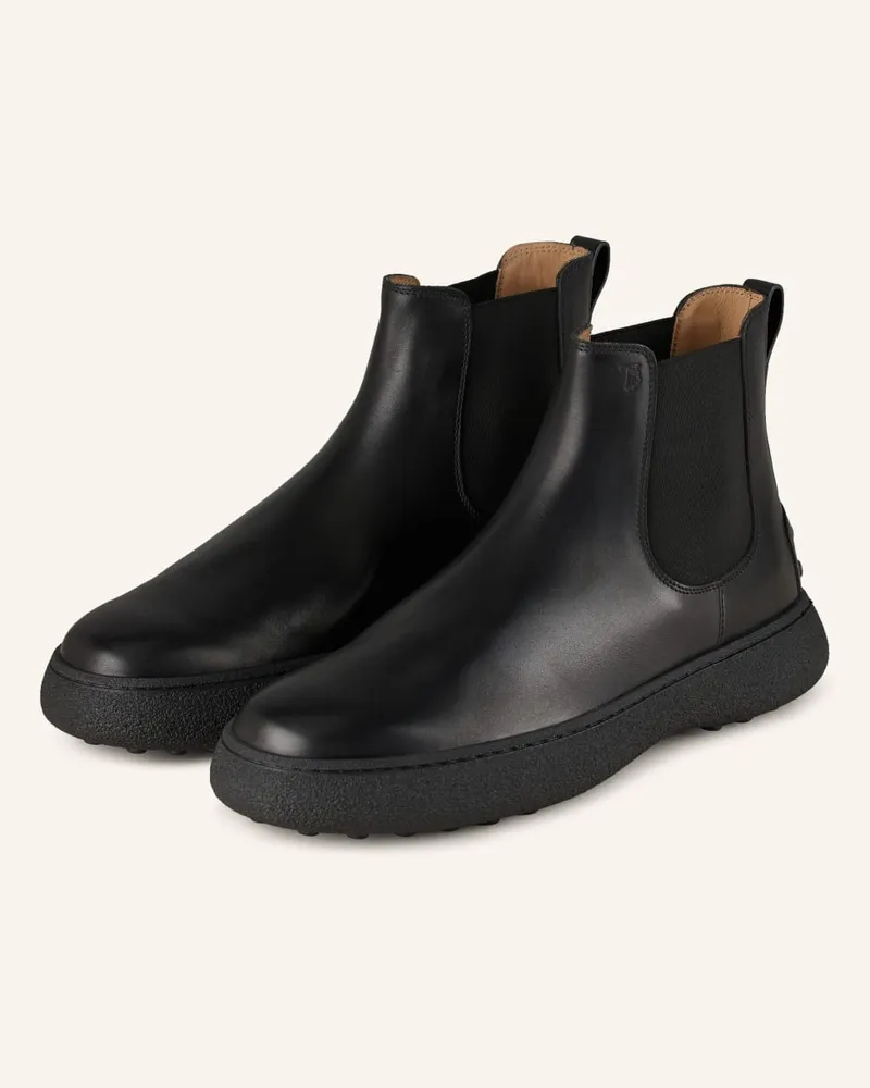 TOD'S Chelsea-Boots - SCHWARZ Schwarz