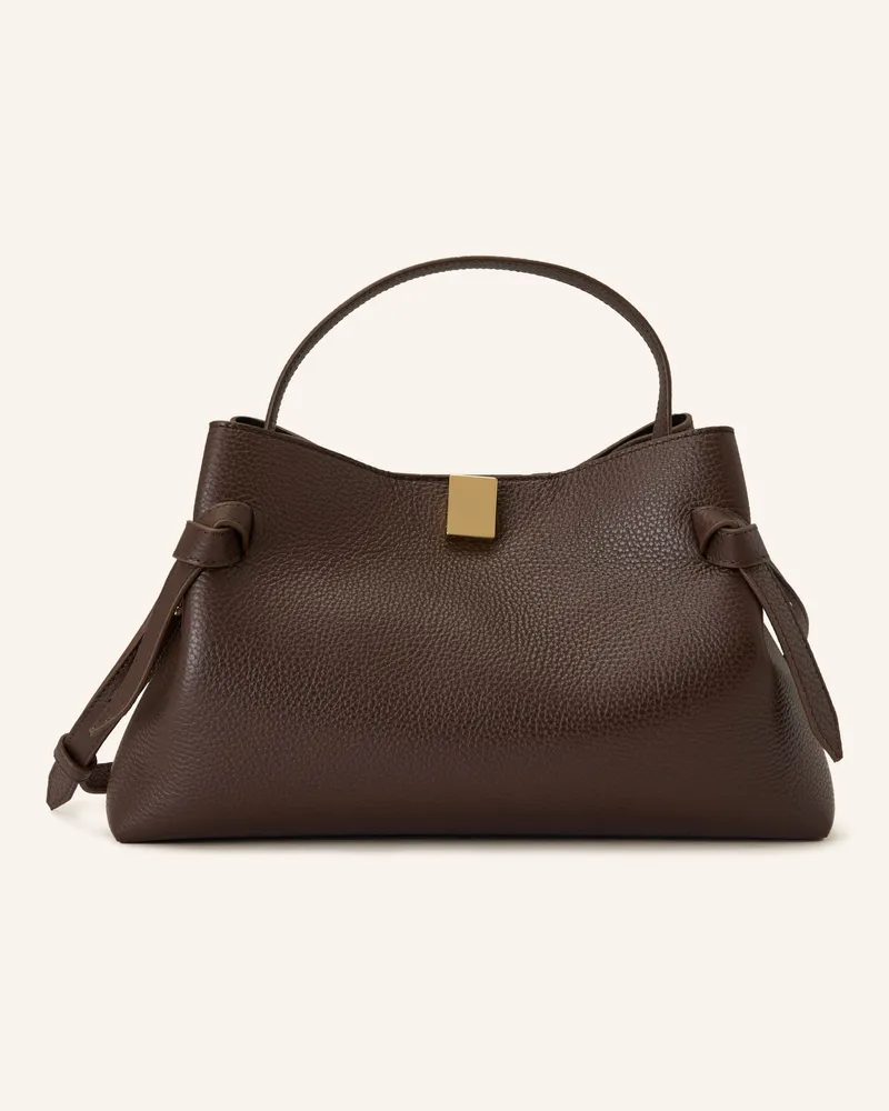 YUZEFI Handtasche GYOZA Dunkelbraun