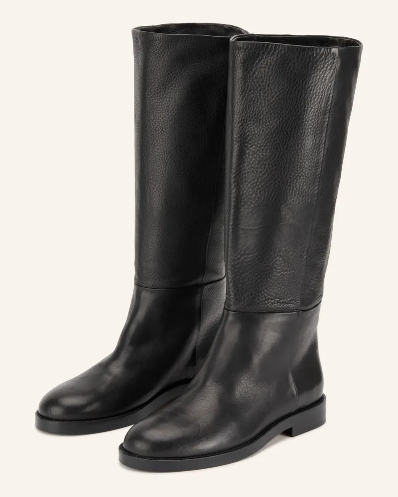 Attilio Giusti Leombruni Stiefel Zenit schwarz Schwarz