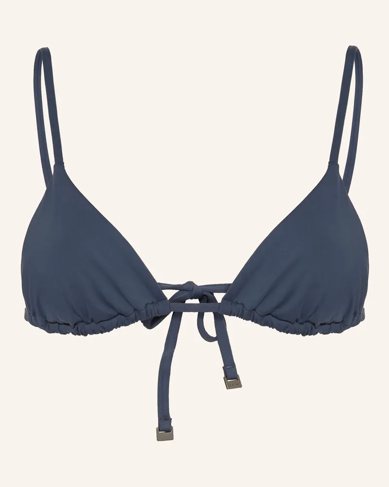 Calvin Klein Triangel-Bikini-Top Dunkelblau