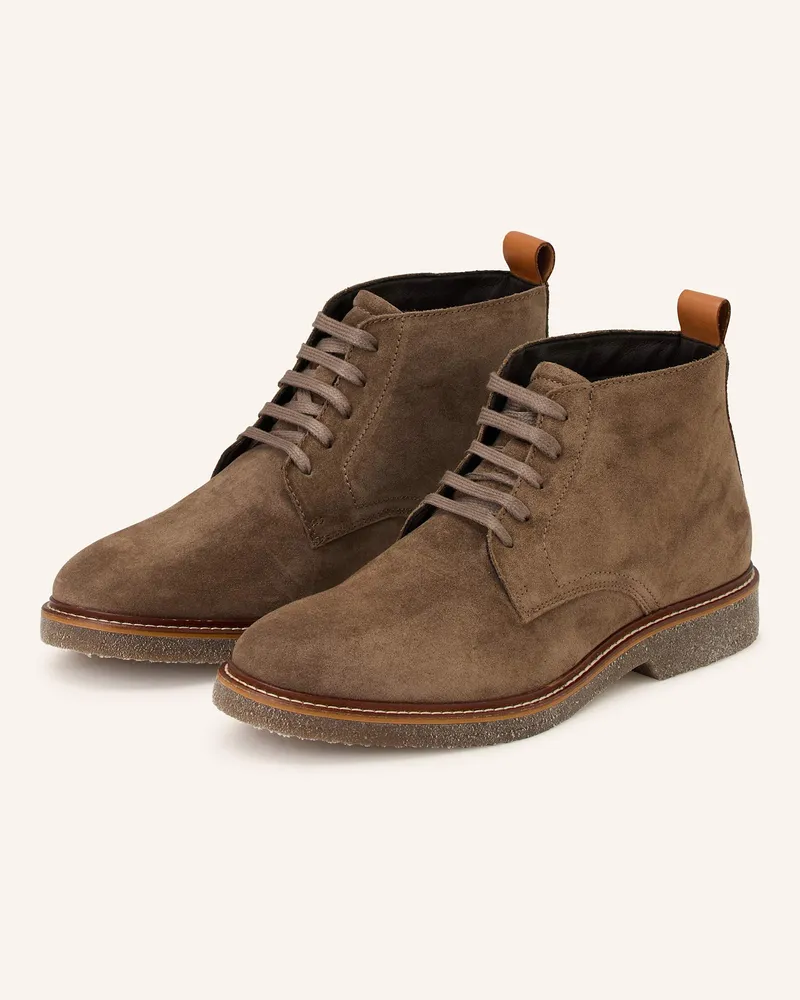 Marc O'Polo Schnürboots Taupe