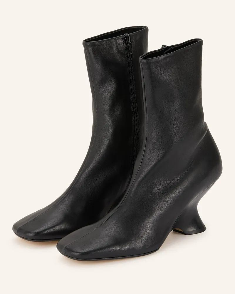 Dries van Noten Stiefeletten schwarz Schwarz