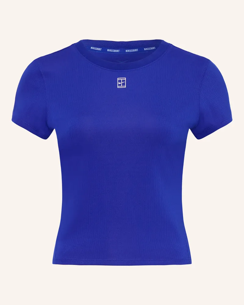 Nike Funktionsshirt Court Advantage blau Dunkelblau