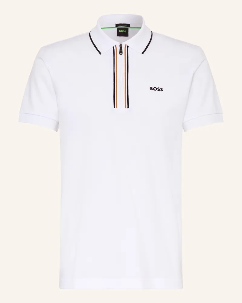HUGO BOSS Funktions-Poloshirt PHILIX GOC Weiss