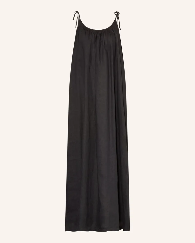 Mrs & HUGS Leinenkleid Schwarz