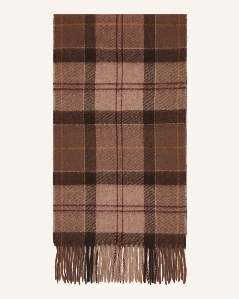 Barbour Schal beige Braun