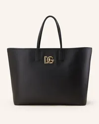 Dolce & Gabbana Shopper mit Pouch Schwarz