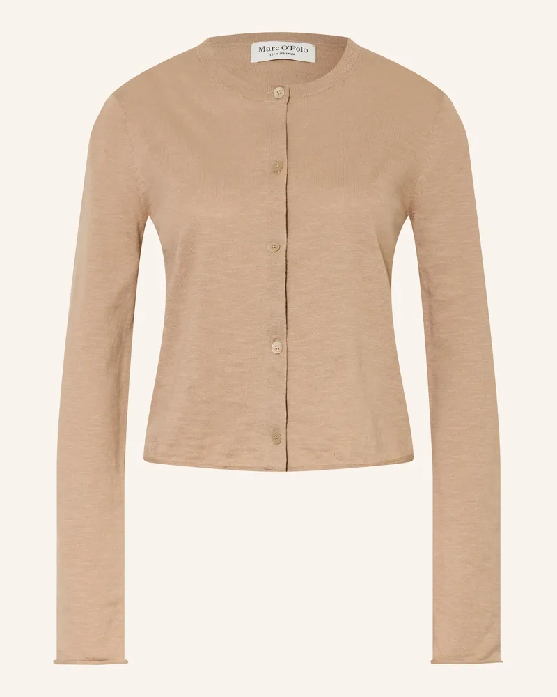 Marc O'Polo Strickjacke beige Taupe