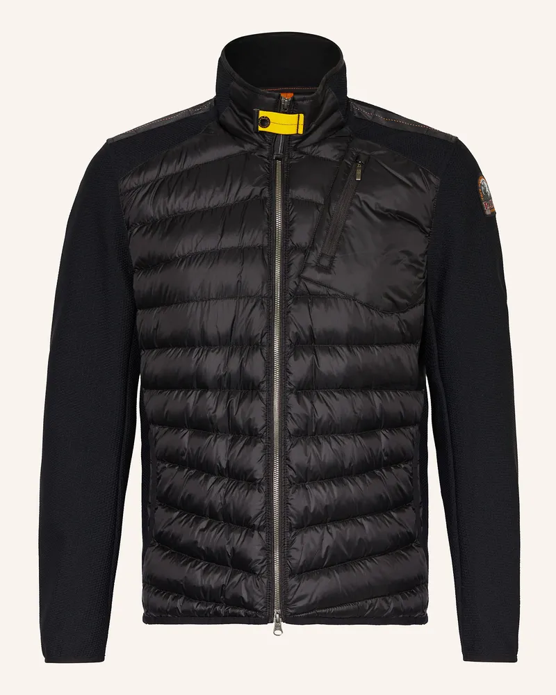 Parajumpers Daunenjacke JAYDEN im Materialmix Schwarz