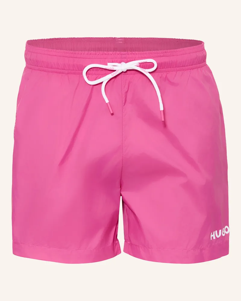 HUGO BOSS Badeshorts Haiti rot Pink