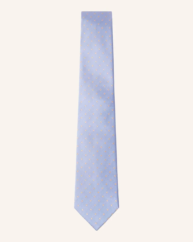 Hackett Krawatte TWILL MAYFAIR DOT Blau