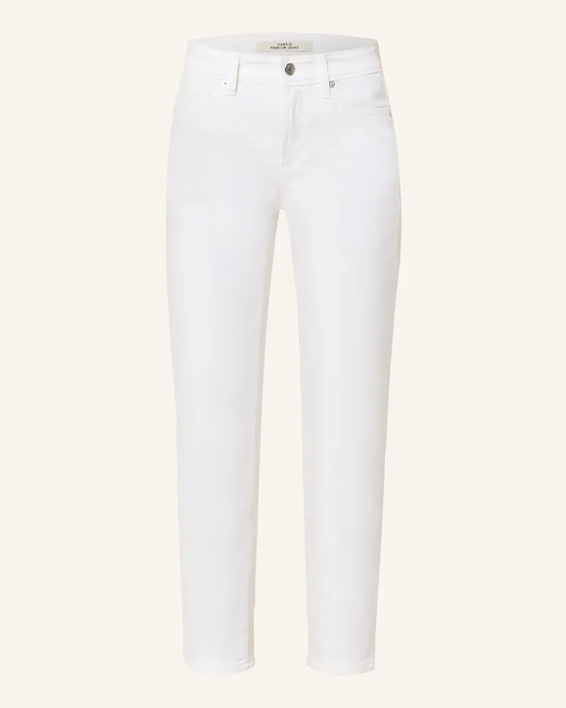 Cambio Cropped Jeans Piper weiss 5002