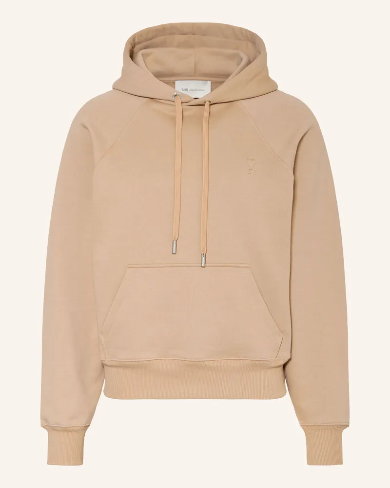 AMI Paris Hoodie beige Beige