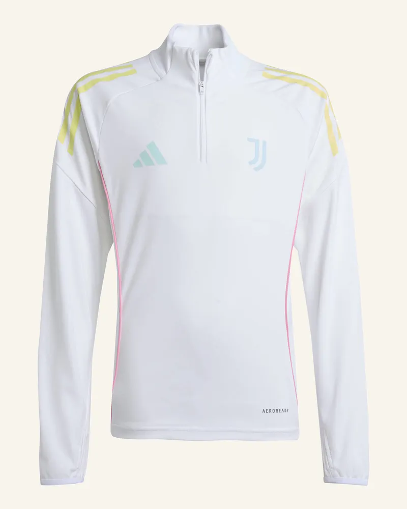 adidas Juventus Turin Tiro 25 Competition Kids Trainingsoberteil weiss Weiss