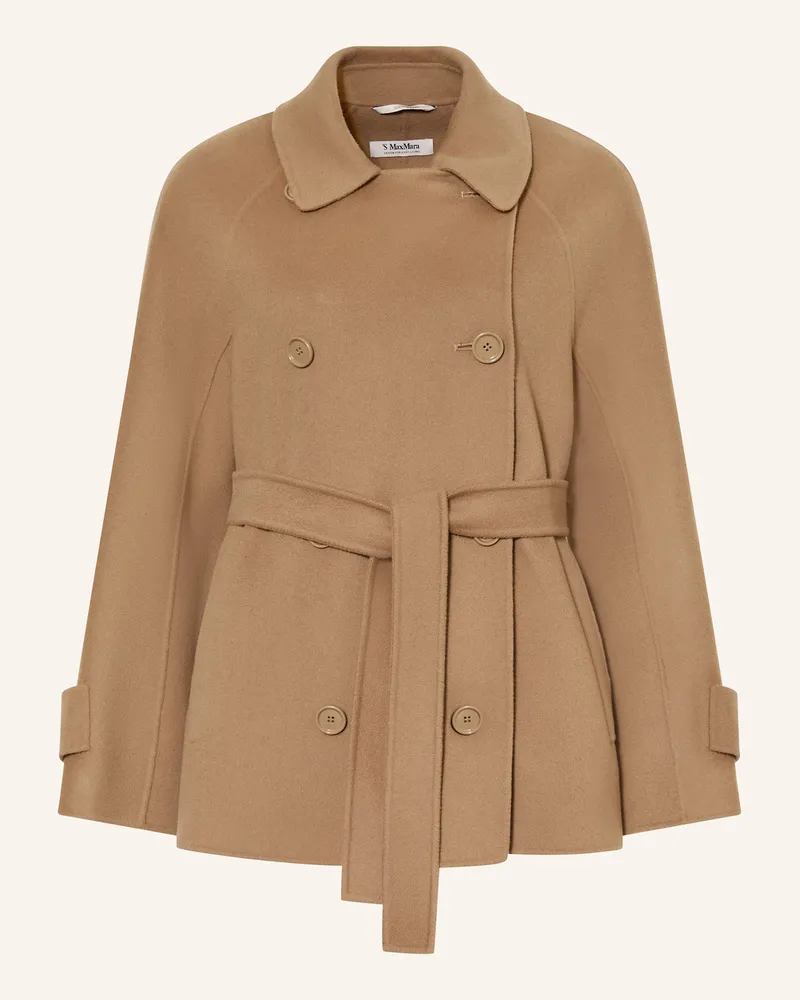 Max Mara Cabanjacke Louis braun Cognac