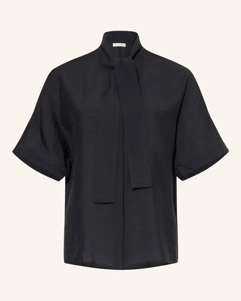 Marc O'Polo Schluppenbluse blau Dunkelblau