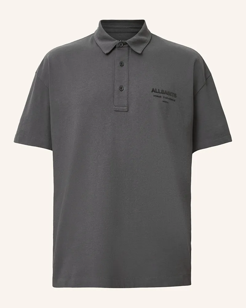 AllSaints Poloshirt XANDER Grau